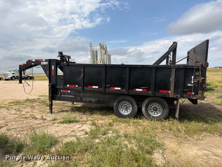 image for item EW2178 Shop Built dump trailer