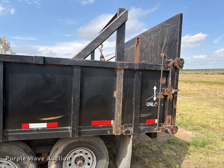 image for item EW2178 Shop Built dump trailer