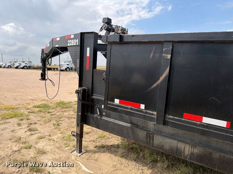 image for item EW2178 Shop Built dump trailer