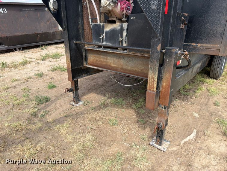 image for item EW2178 Shop Built dump trailer