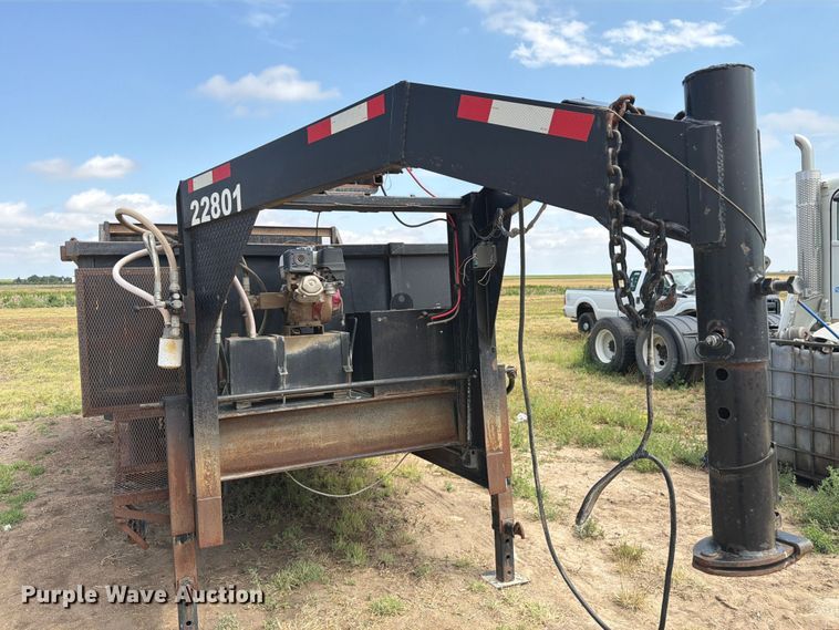 image for item EW2178 Shop Built dump trailer