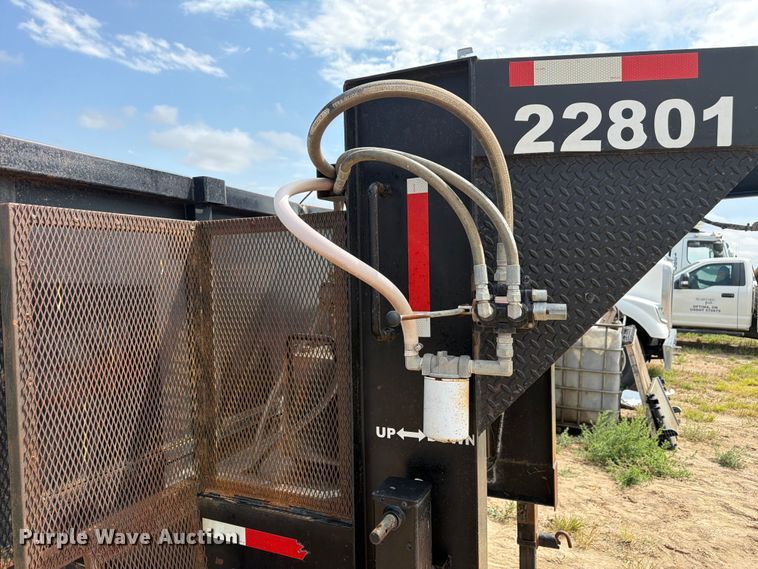 image for item EW2178 Shop Built dump trailer
