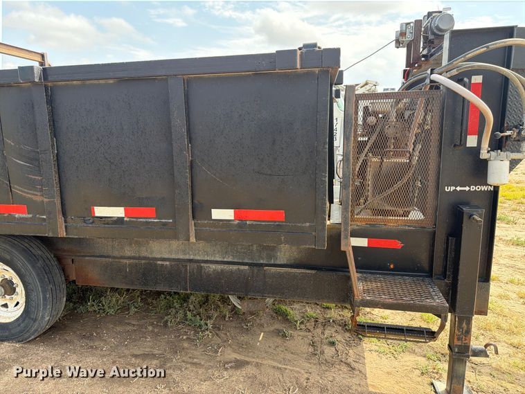 image for item EW2178 Shop Built dump trailer