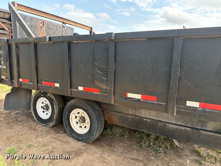 image for item EW2178 Shop Built dump trailer