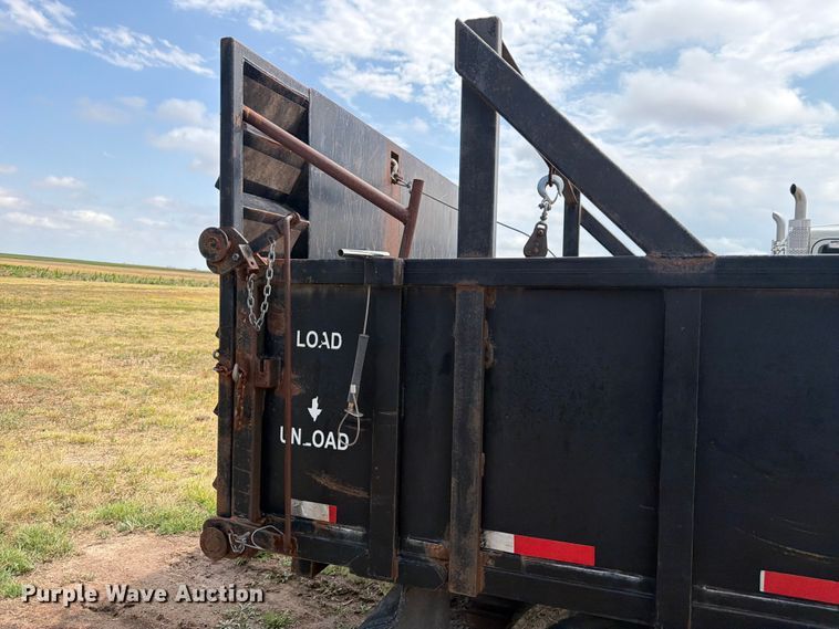 image for item EW2178 Shop Built dump trailer