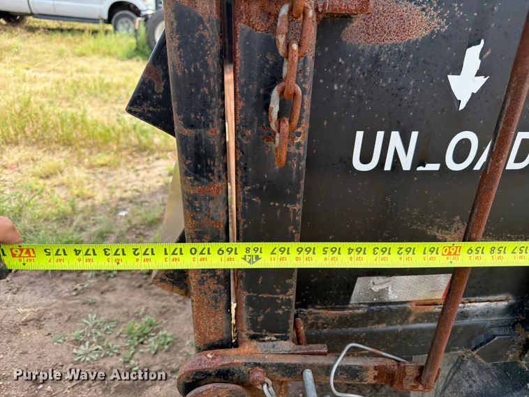 image for item EW2178 Shop Built dump trailer