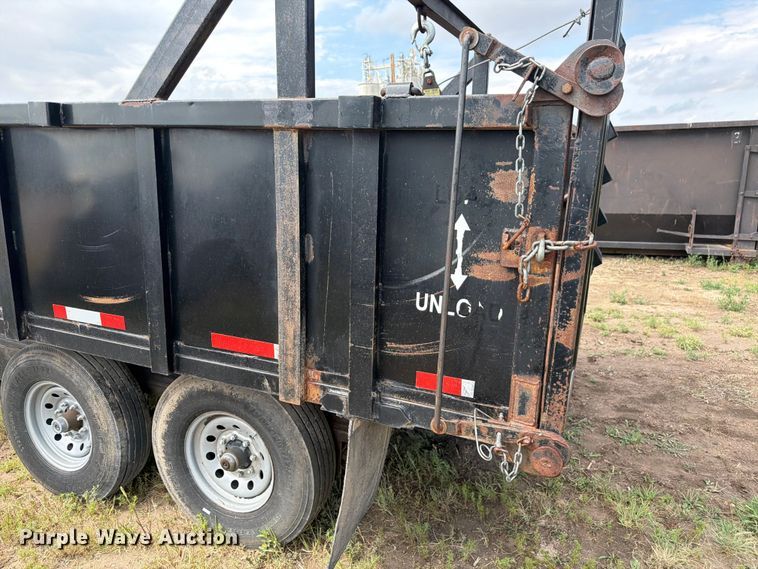 image for item EW2178 Shop Built dump trailer