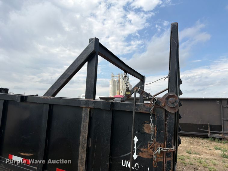 image for item EW2178 Shop Built dump trailer