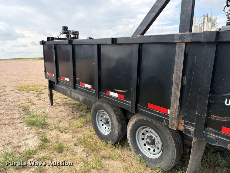 image for item EW2178 Shop Built dump trailer
