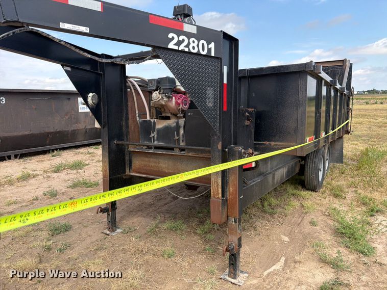 image for item EW2178 Shop Built dump trailer
