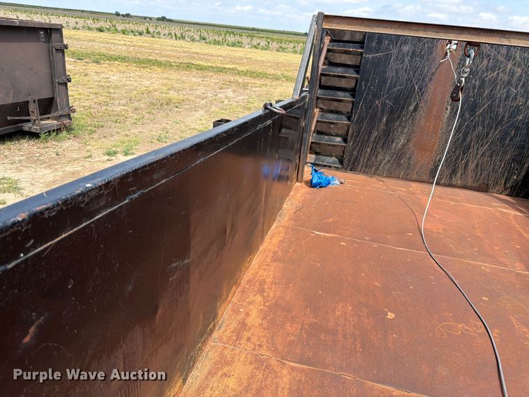 image for item EW2178 Shop Built dump trailer