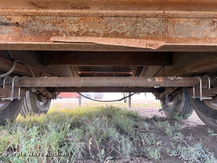 image for item EW2178 Shop Built dump trailer