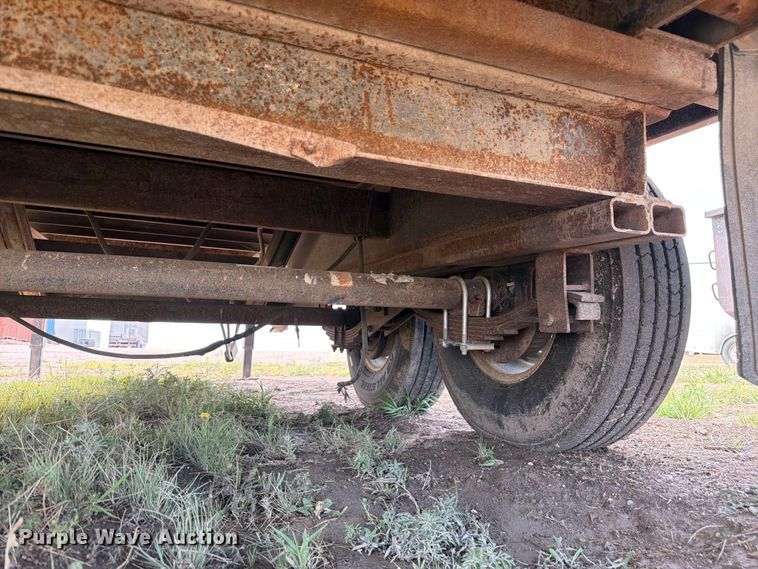 image for item EW2178 Shop Built dump trailer