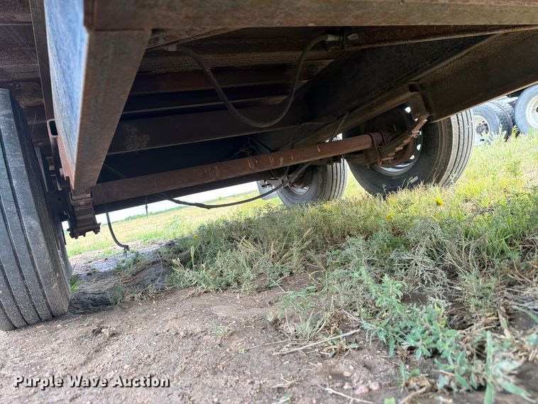image for item EW2178 Shop Built dump trailer