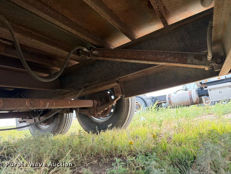 image for item EW2178 Shop Built dump trailer