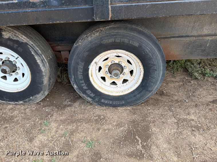 image for item EW2178 Shop Built dump trailer