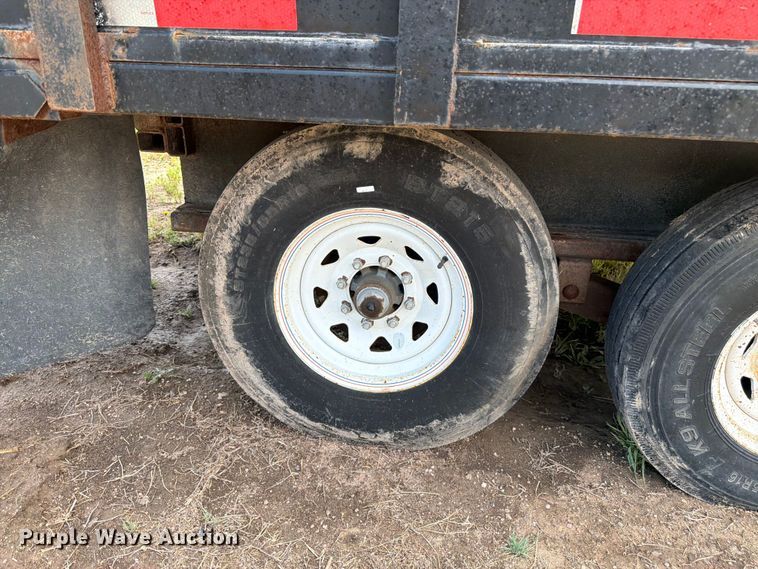 image for item EW2178 Shop Built dump trailer