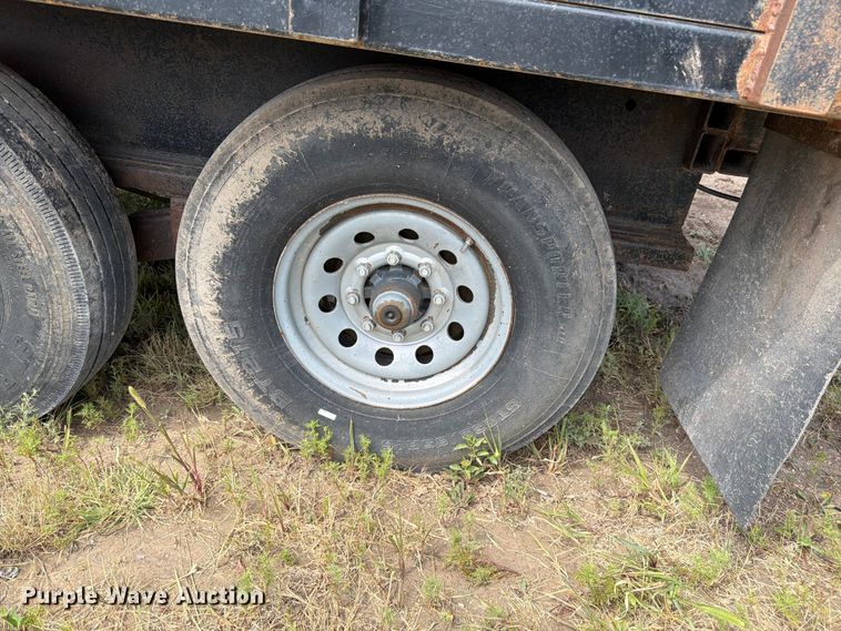 image for item EW2178 Shop Built dump trailer