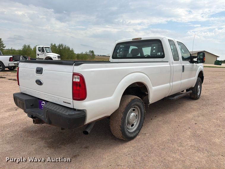 image for item EW2186 2013 Ford F250 Super Duty Ext. Cab pickup truck