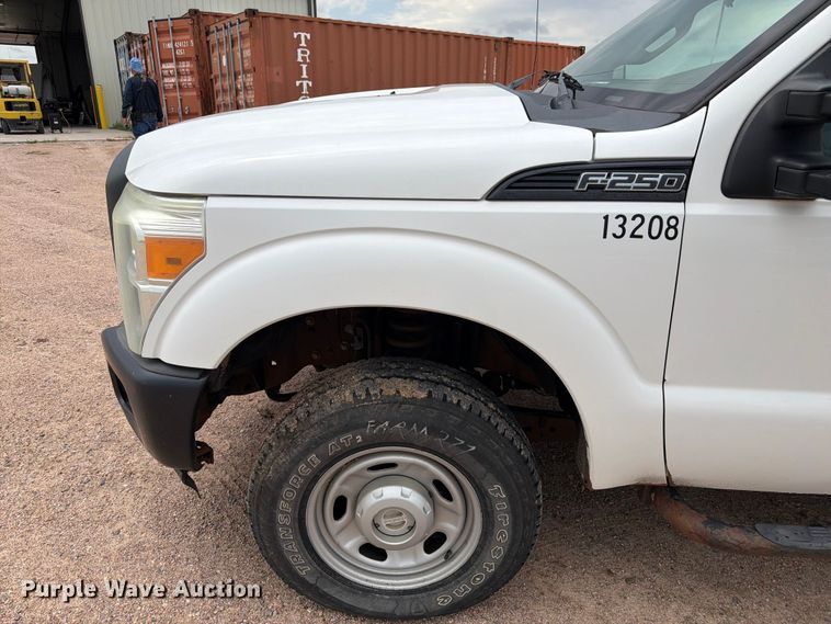 image for item EW2186 2013 Ford F250 Super Duty Ext. Cab pickup truck