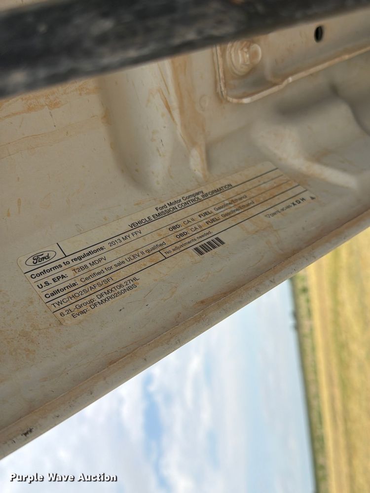 image for item EW2186 2013 Ford F250 Super Duty Ext. Cab pickup truck