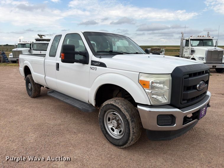 image for item EW2187 2015 Ford F250 Super Duty Ext. Cab pickup truck