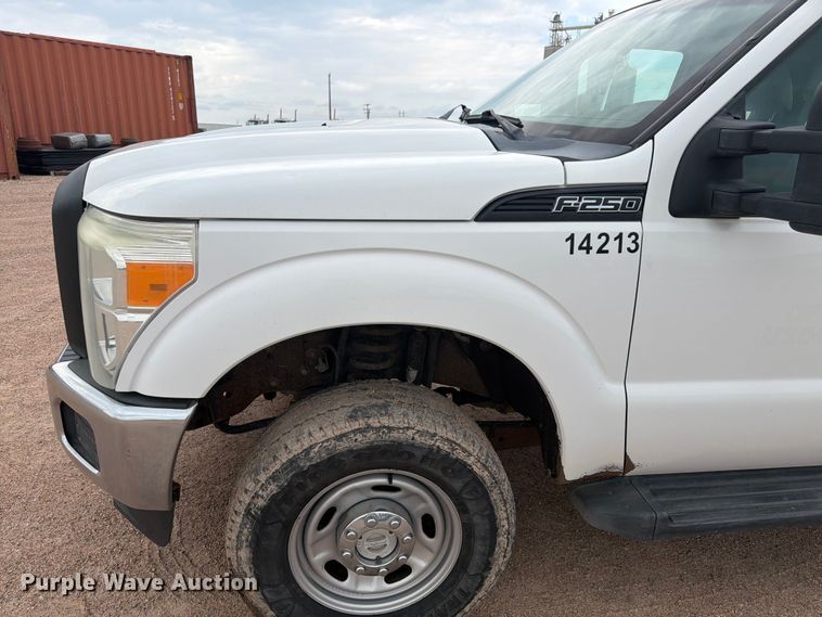 image for item EW2187 2015 Ford F250 Super Duty Ext. Cab pickup truck