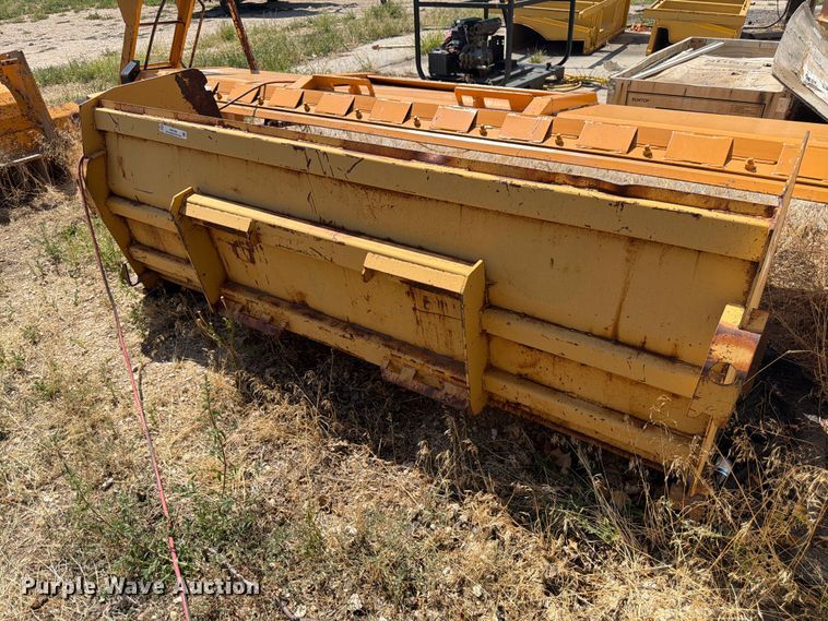 image for item EW2196 Skid steer snow pusher