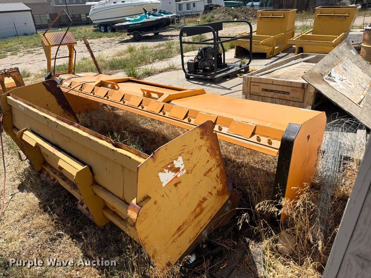 image for item EW2197 Industrias America SP12 skid steer snow pusher