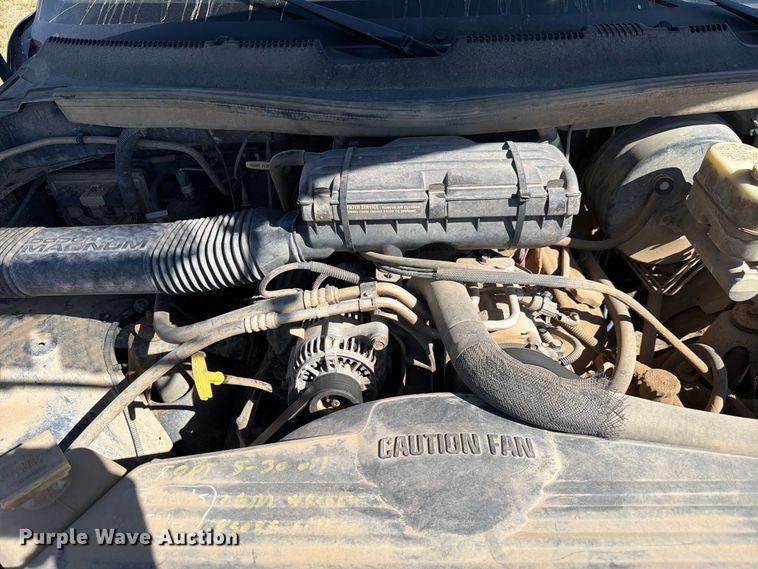 image for item EW2198 2001 Dodge Ram 2500 Ext. Cab pickup truck