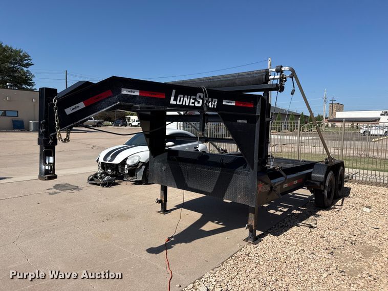 image for item EW4053 2022 Horizon Trailers roll-off container trailer