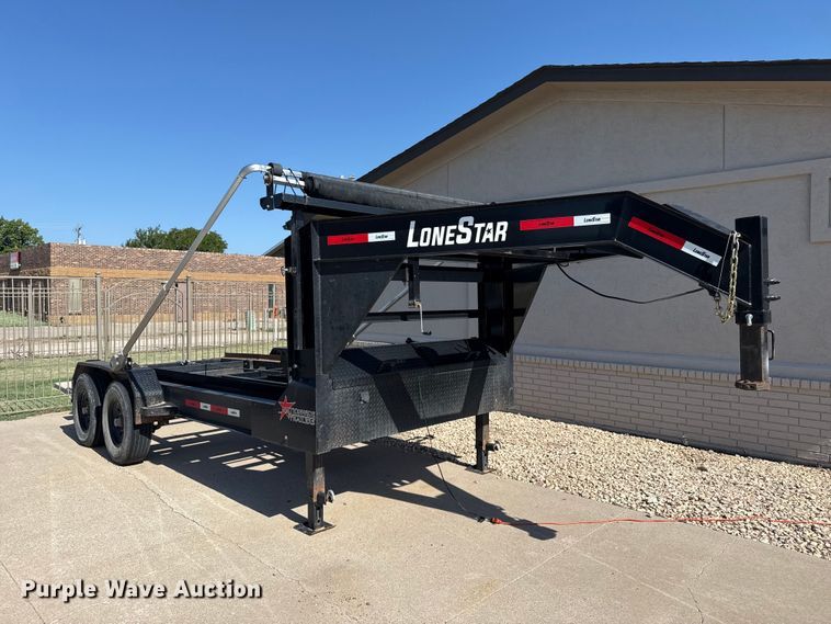 image for item EW4053 2022 Horizon Trailers roll-off container trailer