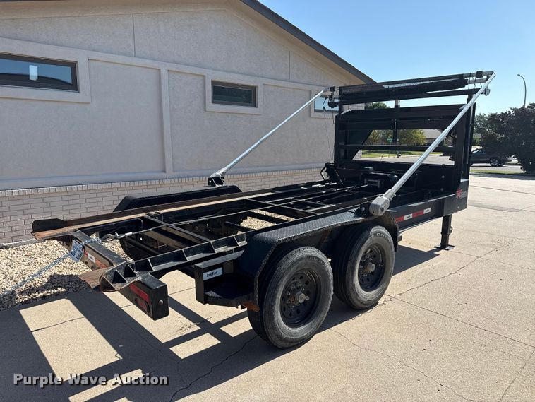 image for item EW4053 2022 Horizon Trailers roll-off container trailer