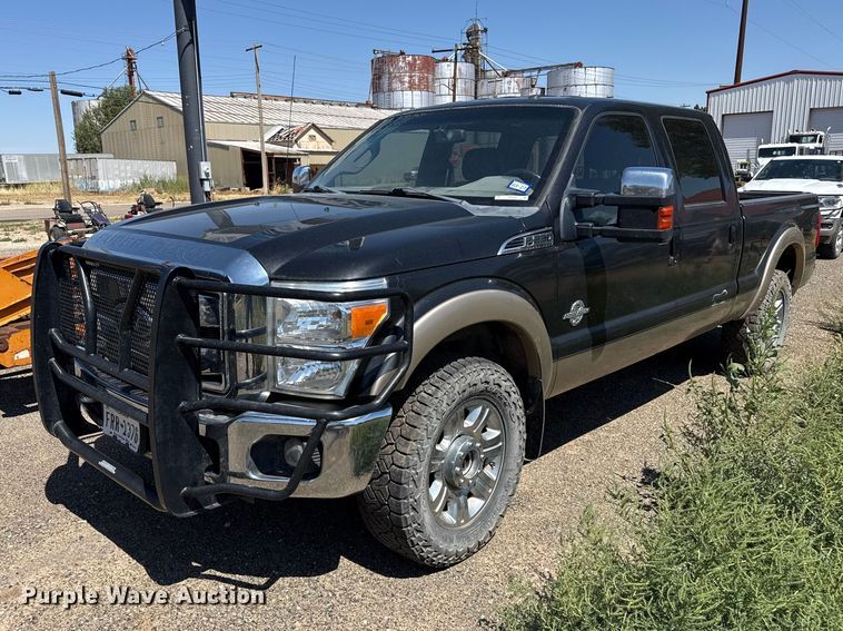 2012 Ford F250 Super Duty Crew Cab pickup truck