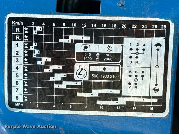 image for item EW4319 1980 Ford 6600 tractor