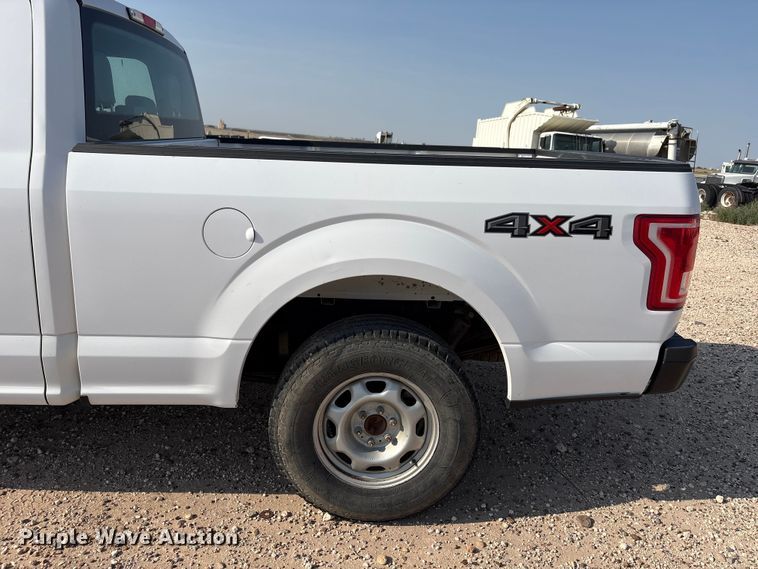 image for item EW8661 2017 Ford F150 XL Ext. Cab pickup truck