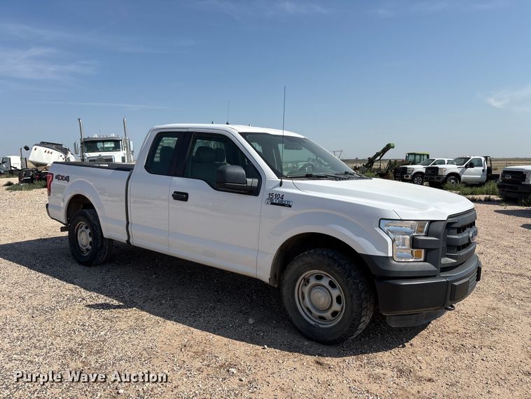 image for item EW8662 2015 Ford F150 XL Ext. Cab pickup truck