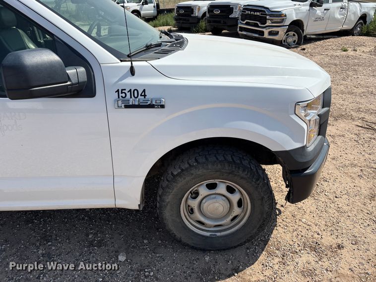 image for item EW8662 2015 Ford F150 XL Ext. Cab pickup truck