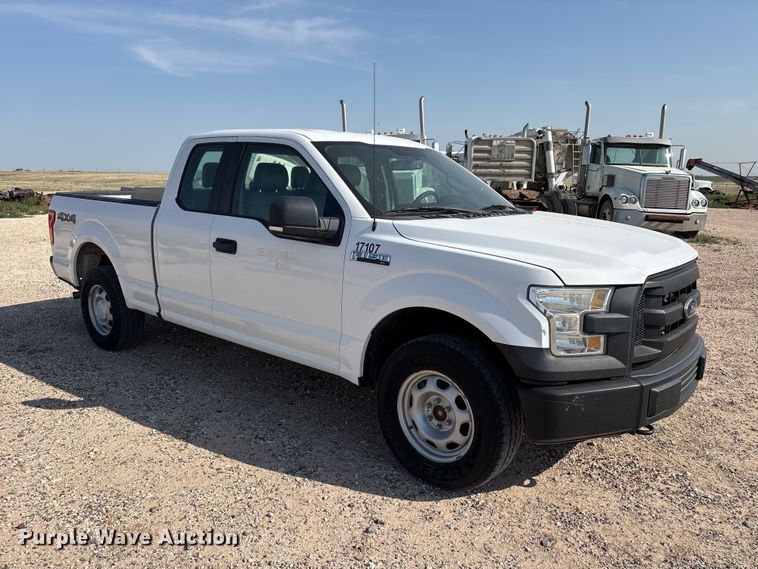 image for item EW8664 2017 Ford F150 XL Ext. Cab pickup truck