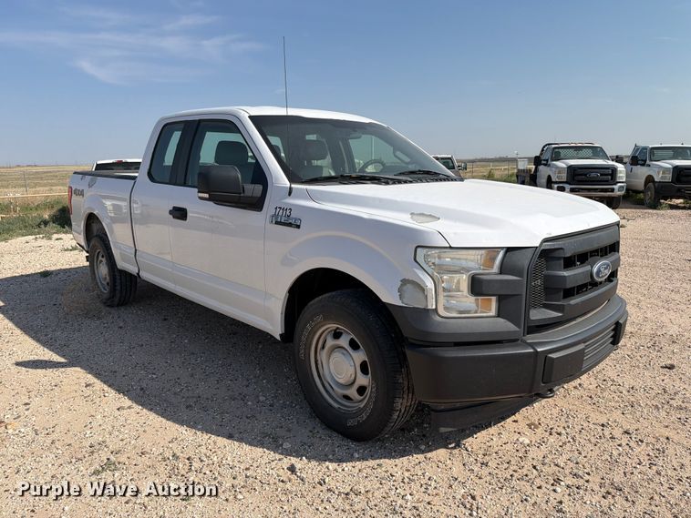 image for item EW8665 2017 Ford F150 XL Ext. Cab pickup truck