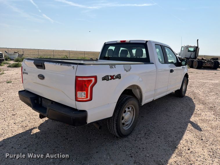 image for item EW8665 2017 Ford F150 XL Ext. Cab pickup truck