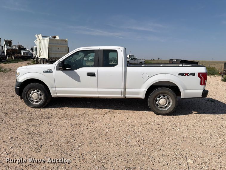 image for item EW8665 2017 Ford F150 XL Ext. Cab pickup truck