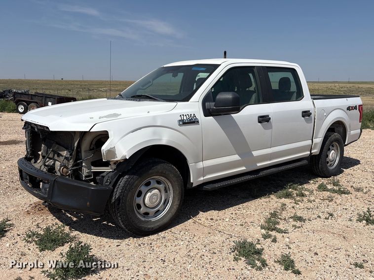 2017 Ford F150 Crew Cab pickup truck