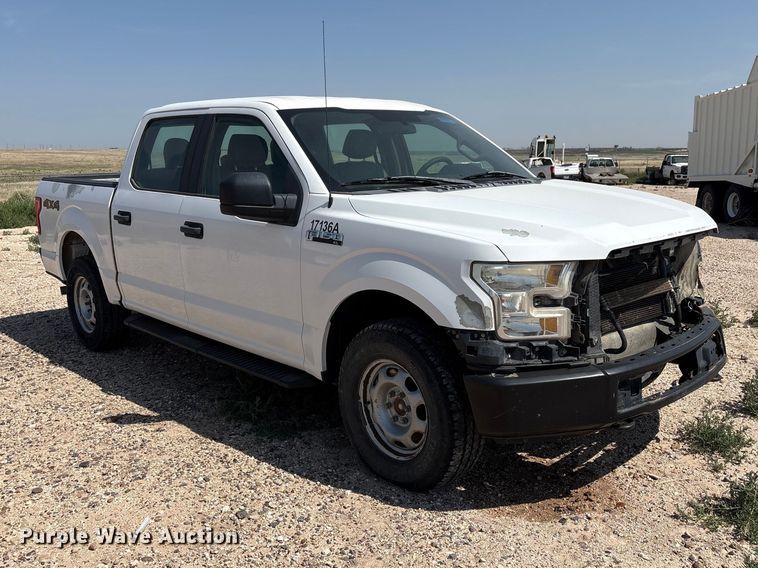 image for item EW8674 2017 Ford F150 Crew Cab pickup truck