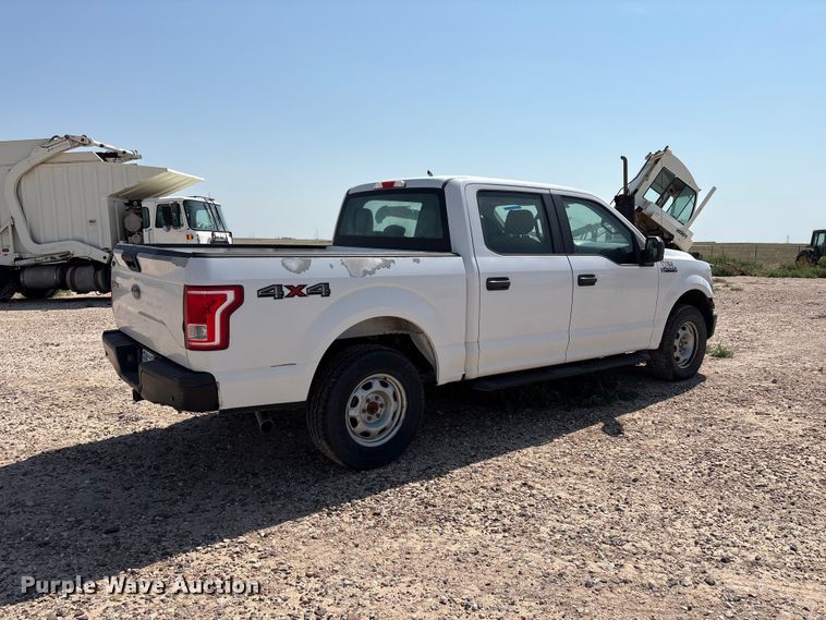 image for item EW8674 2017 Ford F150 Crew Cab pickup truck