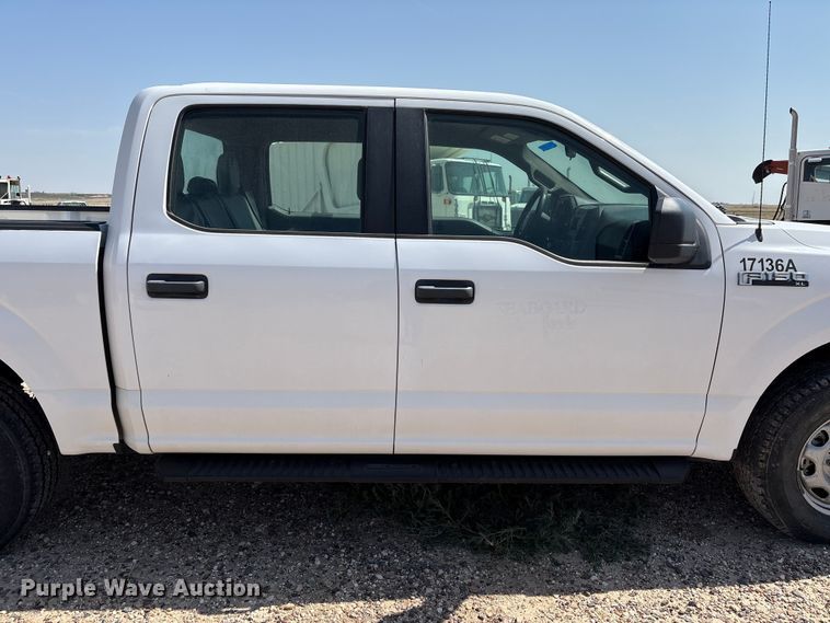 image for item EW8674 2017 Ford F150 Crew Cab pickup truck