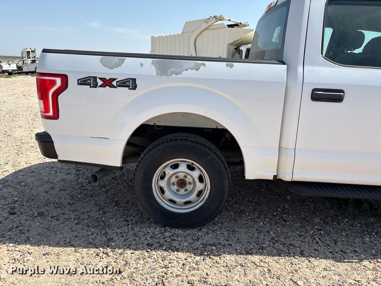image for item EW8674 2017 Ford F150 Crew Cab pickup truck