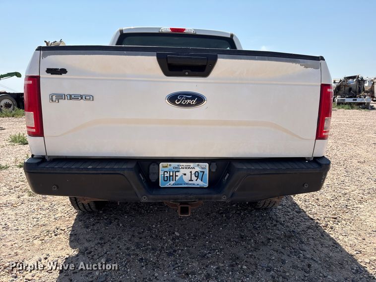 image for item EW8674 2017 Ford F150 Crew Cab pickup truck