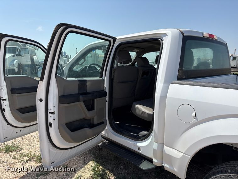 image for item EW8674 2017 Ford F150 Crew Cab pickup truck