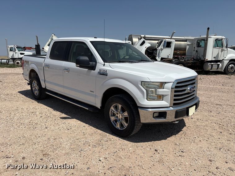 image for item EW8675 2016 Ford F150 Crew Cab pickup truck